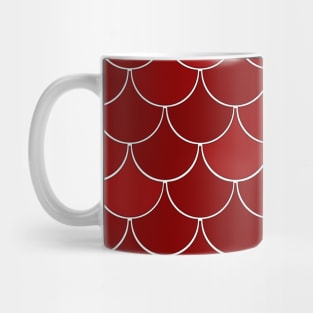 Red Dragon Scales Mug